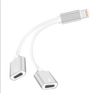 NWT iPhone Charger/Headphone Splitter